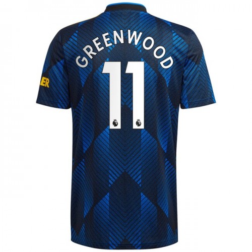 Manchester United Dres Mason Greenwood 11 Treći 2021/22 Kratkih Rukava Manchester United Dres Mason Greenwood 11 Treći 2021/22 Kratkih Rukava